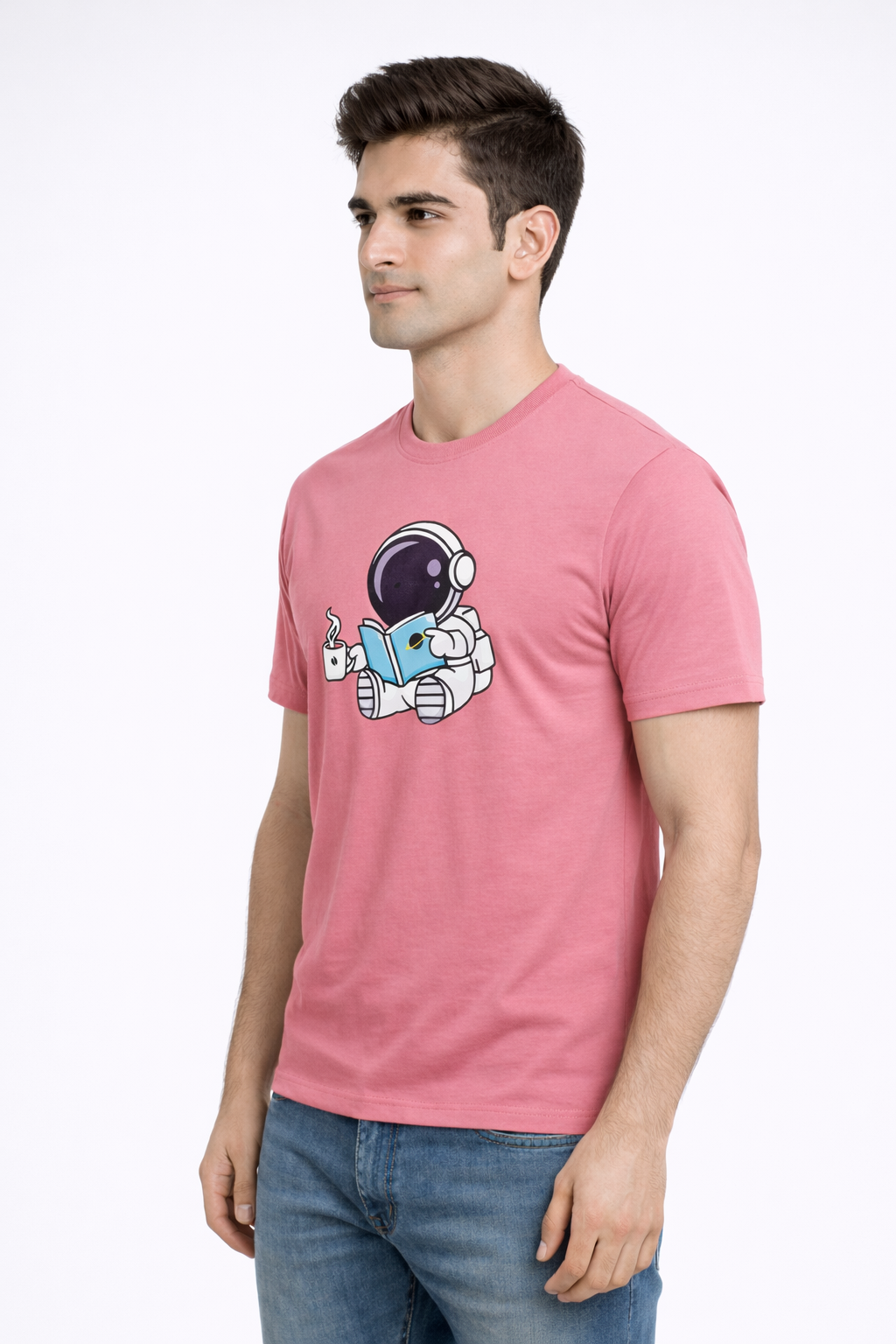 RAYZO Astronaut Printed T-Shirt for Men