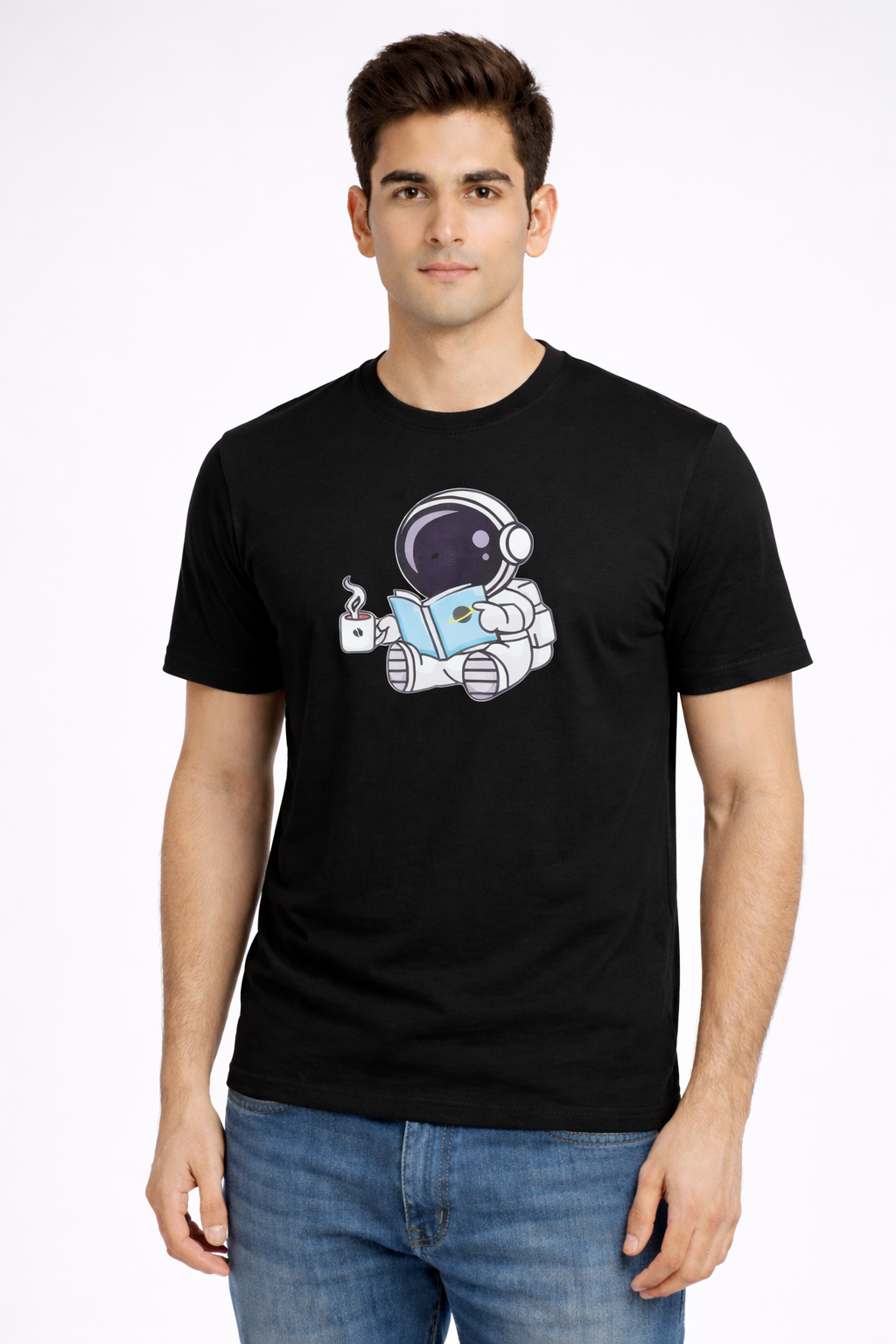 RAYZO Astronaut Printed T-Shirt for Men