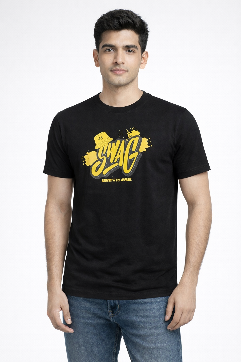 Rayzo Swag Graphic Printed T-Shirt for Men
