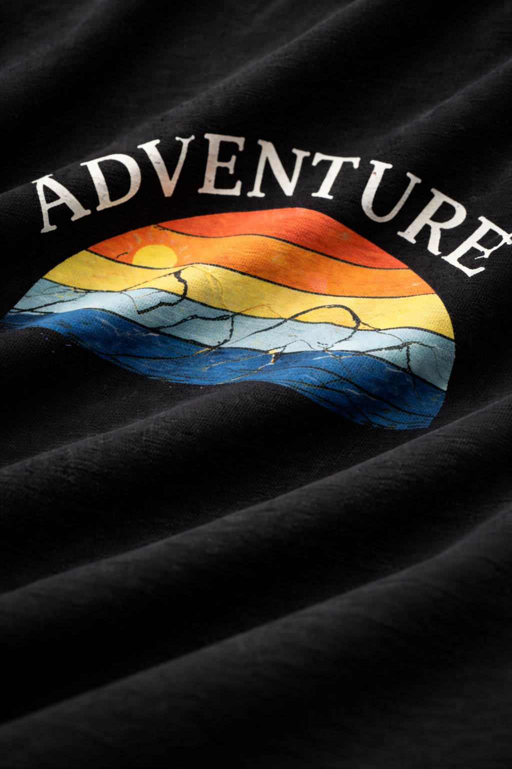 Rayzo Adventure Graphic Printed T-Shirt for Men